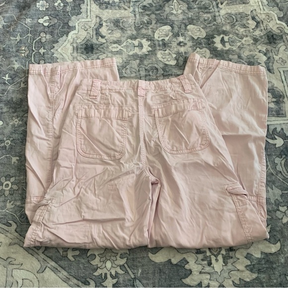 American Eagle Light Pink Cargo Pants Size 0 Short - Picture 5 of 7
